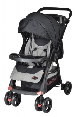 Photo of Chelino - Tazz Stroller - Grey & Black