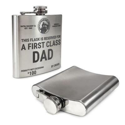 Photo of Gin Tribe - Hip Flask For Dad - Top Class Dad