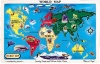 Melissa Doug Melissa & Doug World Map Puzzle - 33 Piece Photo