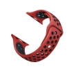Apple Hole Band for Watch - Red Black Photo