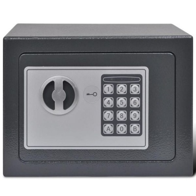 Photo of Nevenoe Electronic Digital Metal Safe Box with Keys - 4.5L