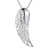 Silver Designer Angel Wing Necklace Photo