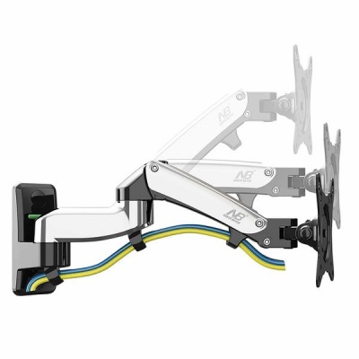 North Bayou Wall Mount with Gas Spring Arm for TV or Computer