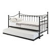 Hazlo Armario Trestle Day Bed with Roll Out Trundle Set - Black Photo