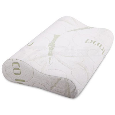 Photo of Hazlo Contour Gel Infused Memory Foam Pillow & Breathable Bamboo Cover