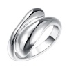Silver Designer Swirl Ring Photo