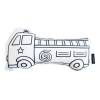 Kideroo Friendly Fire Truck Plush Pillow for Babies Photo