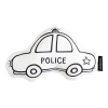Kideroo Cosy Kids Police Car Plush Pillow Photo