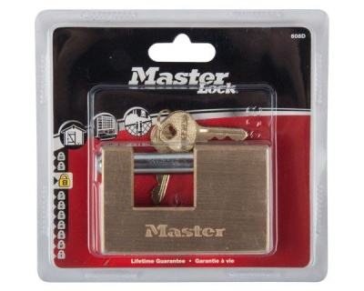 Photo of Master Lock Brass Insurance Lock - 76mm
