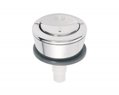 Photo of Wirquin Chrome Plated Dual Top Flush Button