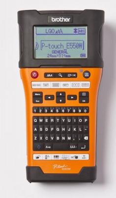 Photo of Brother P-Touch E550WVP Handheld Wi-Fi Label Printer