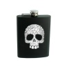 Stainless Steel Black Hip Flask Photo