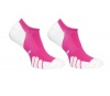 Vitalsox Womens Court Sock Set of 2 - Ghost Pink Photo