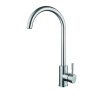 Stainless Steel Single Handle Kitchen Sink Faucet Photo