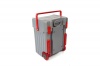 Cadii School Bag - Grey with Red Trimmings Photo