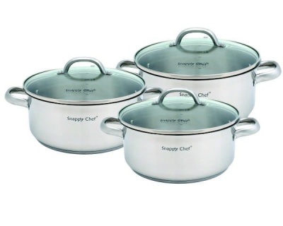 Photo of Snappy Chef Budget Cookware Set - 6 Piece