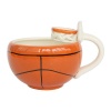 Creative Basketball Ceramic Cup With Handles Photo