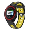 Killerdeals Silicone Strap for Garmin Forerunner - Black & Yellow Photo