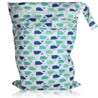 Photo of Bamboo Baby Wetbag - Blue Whale