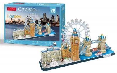 Photo of Cubic Fun City Line London 107 Piece 3D Puzzle