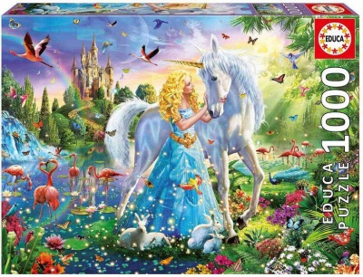 Photo of Educa The Princess And The Unicorn 1000 Piece Puzzle