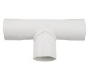 Agrinet 90 Degree Pvc Round Downpipe Gutter Junction - 80mm Photo