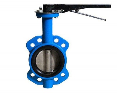 Photo of Agrinet Compact Cast Iron Lever 16B Butterfly Valve - 80mm