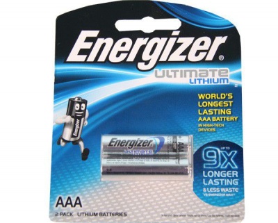 Photo of Energizer Ultimate Lithium Aaa Battery - 1.5V Bp2