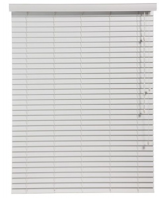 Photo of Decor Depot 50mm Fauxwood Venetian Blinds - White