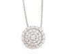 Miss Jewels 0.61Ct CZ 925 Silver Necklace Photo
