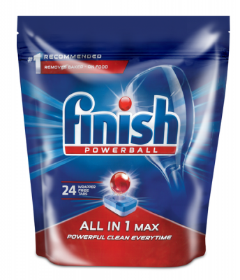 Photo of Finish 24's Auto Dishwashing All in One Max Tablets Regular