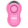 Sabre Red Personal Alarm with Clip & LED Light - Pink Photo