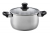 Scanpan - 4 Litre Classic Steel Dutch Oven with Lid - Silver Photo