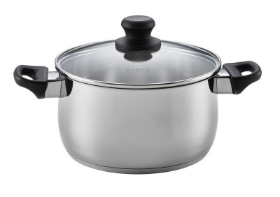 Photo of Scanpan - 4 Litre Classic Steel Dutch Oven with Lid - Silver