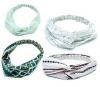 Headband Set of 4 - Green Anchor Photo