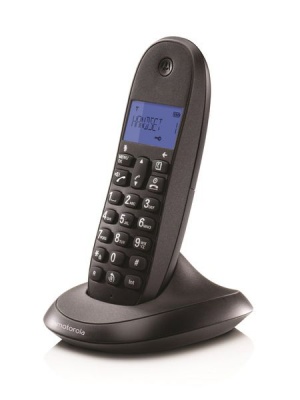 Photo of Motorola C1001 Cordeless Dect Phone - Black