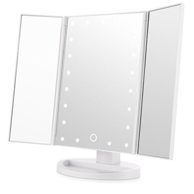 Photo of Nordik Beauty Trifold Touch Screen LED Magnifying Vanity Mirror