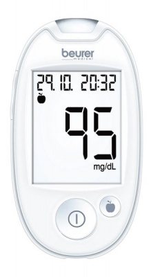 Photo of Beurer Diabetes Blood Glucose Monitor GL 44 mmol/L - White