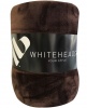 Whiteheads Faux Fur Throw - Chocolate Photo