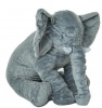 Totland Elephant Plush Pillow - Grey Photo