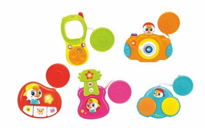 Hola Musical Stroller Toy Set With Music Lighting 5 Piece