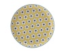 Christopher Vine - 18.5cm Yellow Cotton Bud Side Plate - Set of 4 Photo