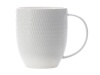 Maxwell & Williams - 370ml White Basics Diamonds Mug - Set of 4 Photo