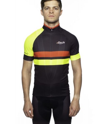 Photo of FTECH Unisex Factory Hydrofit Jersey - Black/Red