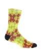 FTECH Unisex Kaleidoscope Socks - Yellow/Green Photo