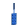 LEGO 2x4 Blue Luggage Tag Photo