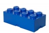 LEGO Storage Brick 8 Knob - Blue Photo