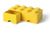 LEGO Brick Drawer 8 Knob - Yellow Photo