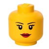 LEGO Storage Head Large - Girl Photo