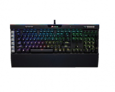 Photo of Corsair Gaming K95 RGB PLATINUM Mechanical Keyboard Cherry MX Speed - Black